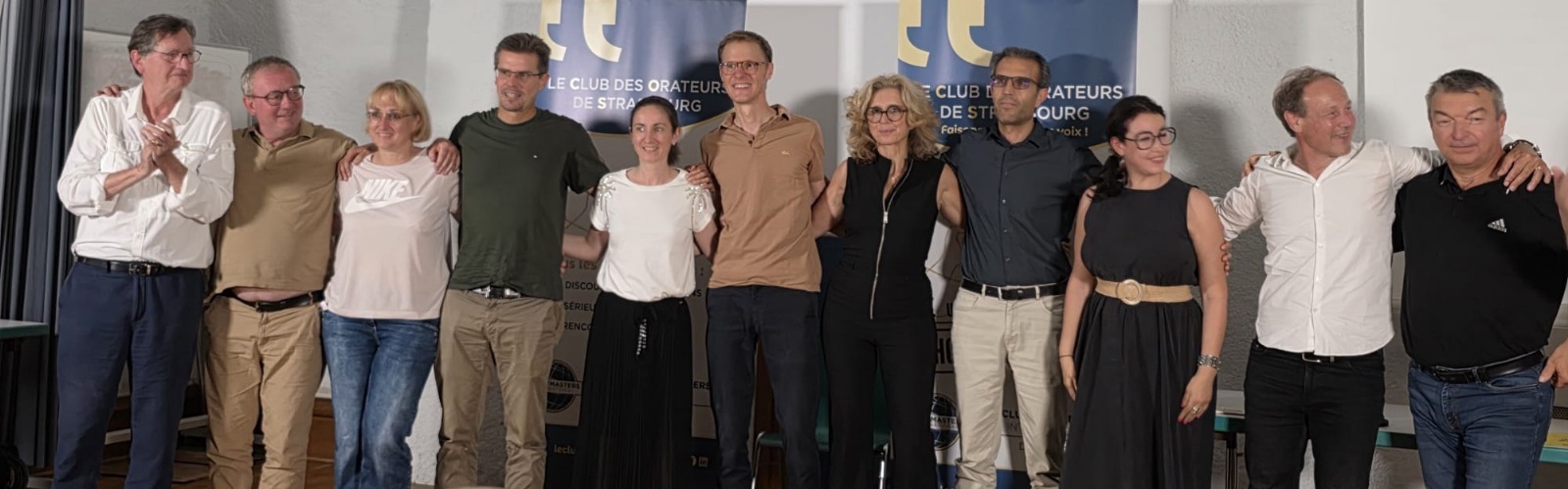 Les conférenciers du Club des Orateurs - Édition précédente